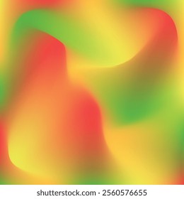 green yellow orange red color gradiant illustration. green yellow orange red color gradiant background. not focused image of bright green yellow orange red color gradation.