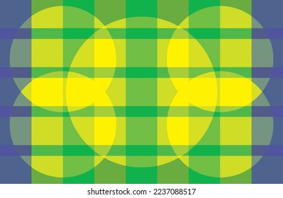 Green, Yellow, Polygonal Vector Illustration
