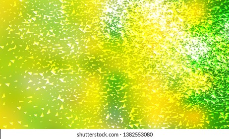 Green and Yellow Sparkling Glitter Background