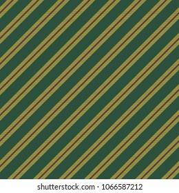 Green yellow striped texture seamless pattern. Vector illustration.