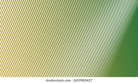 Fondo de línea de rayas amarillas verdes para diseño moderno fresco, interfaz de usuario de Web, arte digital y proyectos visuales