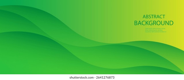 green and yellow tone color background abstract art vector. eps 10
