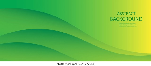 green and yellow tone color background abstract art vector. eps 10
