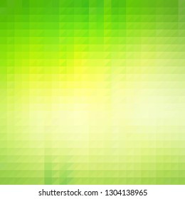 green and yellow triangular background. Geometric design. polygonal style. layout for advertising