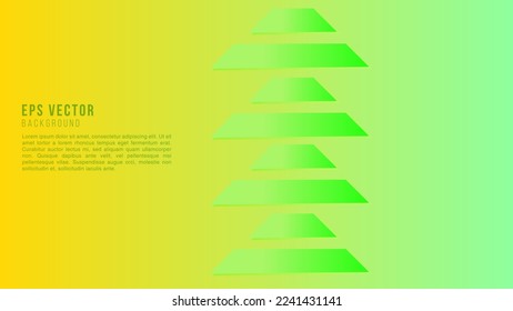 Green, Yellow vector abstract background. Gradient abstract illustration with blurred colors