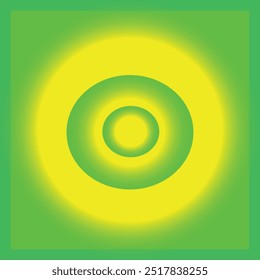 Textura de layout abstrata de vetor verde e amarelo. Ilustração colorida com gradiente em estilo abstrato.