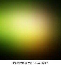 Green, Yellow vector blurred colorful texture. Elegant bright illustration with gradient. New side for your design.