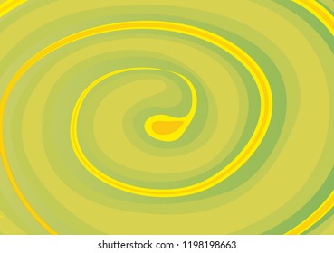 ilustración de fondo de vorágine amarillo verde