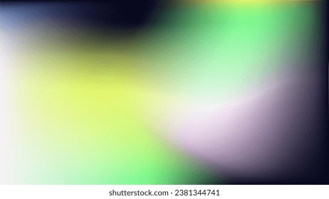 Green yellow white gradient banner wallpaper. Minimal lemon black ocean style texture design. Background flyer social media postcard ads covers presentation fon. Spotted blurred vector background. 