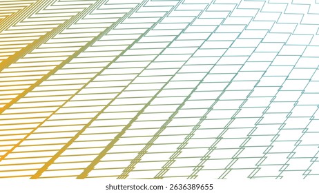 Green Yellow Zigzag Pattern Background for Energetic and Bold Design