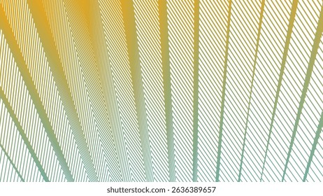 Green Yellow Zigzag Pattern Background for Energetic and Bold Design