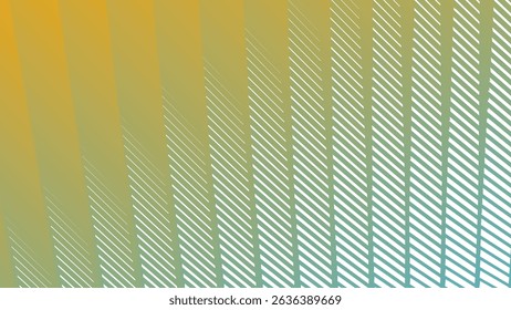 Green Yellow Zigzag Pattern Background for Energetic and Bold Design