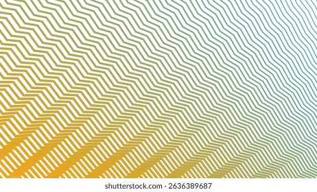 Green Yellow Zigzag Pattern Background for Energetic and Bold Design