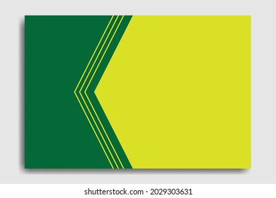 Green and yellowish green abstract background design. Great background for computer, web, flyer, cover, banner, social media, sales template etc