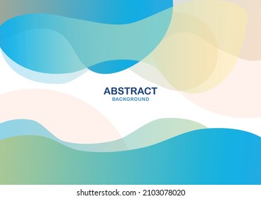 Green, Yewllo, Blue fluid wave. Duotone geometric compositions with gradient 3d flow shape. Innovation modern background design for cover, landing page.