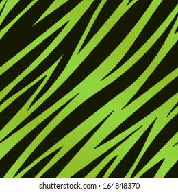 A green zebra striped background. Seamlessly repeatable. Eps 8 Vector.
