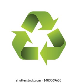 
Green Zero Waste Recycle Icon