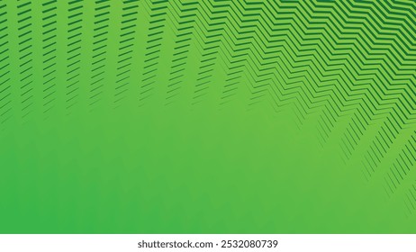 Fundo abstrato do padrão de ziguezague verde para o plano de fundo ou estilo de tecido