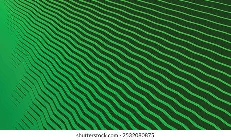 Fundo abstrato do padrão de ziguezague verde para o plano de fundo ou estilo de tecido