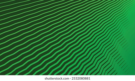 Green zig zag pattern abstract background for backdrop or fabric style