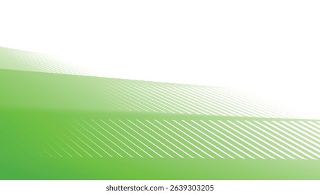 Green Zig zag stripes line pattern abstract background