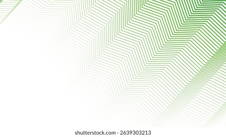 Green Zig zag stripes line pattern abstract background
