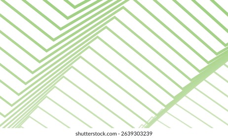 Green Zig zag stripes line pattern abstract background