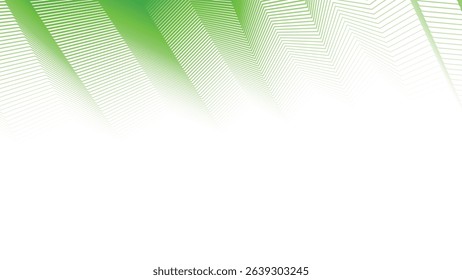 Green Zig zag stripes line pattern abstract background
