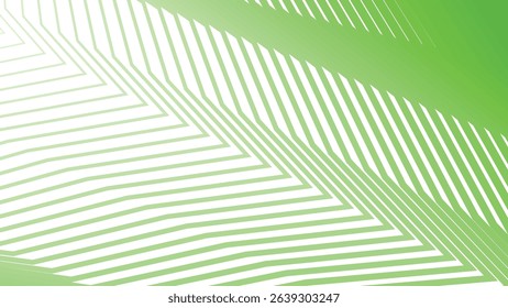 Green Zig zag stripes line pattern abstract background