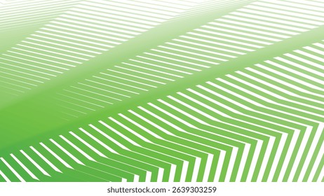 Green Zig zag stripes line pattern abstract background