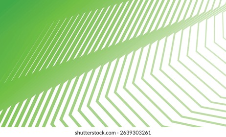 Green Zig zag stripes line pattern abstract background