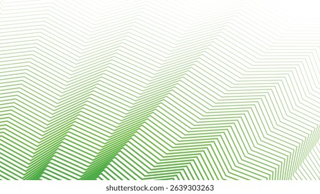 Green Zig zag stripes line pattern abstract background