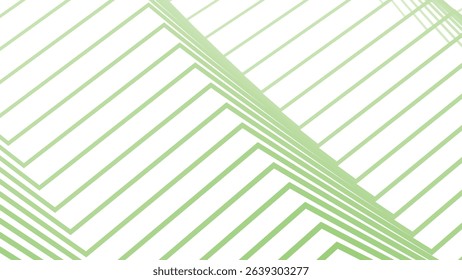 Green Zig zag stripes line pattern abstract background