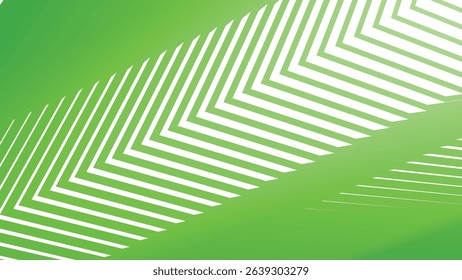 Green Zig zag stripes line pattern abstract background