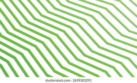 Green Zig zag stripes line pattern abstract background