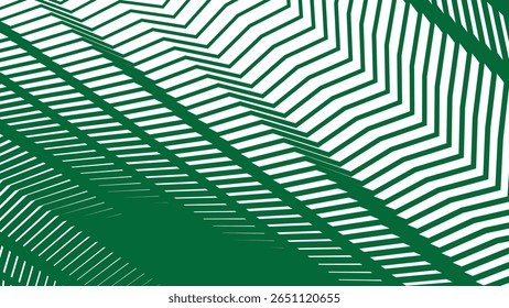 Verde zigue zag listras padrão de linha fundo para moderno papel de parede de tecido abstrato e design digital