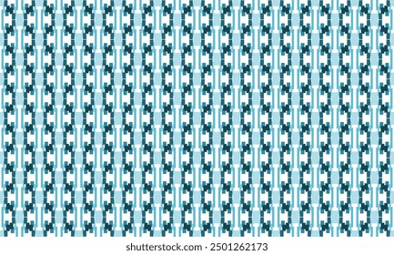 Green zigzag line on white pattern, vertical Zig zag rectangle green on white tile repeat seamless pattern replete image design for fabric printing