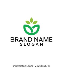 Greenary Life Unique Modern MInimalist Elegant Logo Design Template