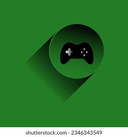 "Green-background game icon with a refreshing vibe. Ideal for adventurous and innovative gaming concepts. Captivating design for game projects, apps, and other creative designs."