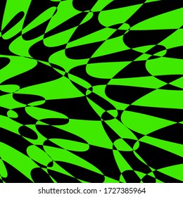green-black abstract background with bewitching patterns wallpaper for design