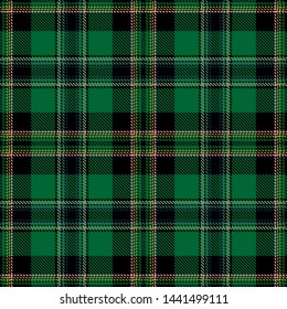 Green,Black and Pink Tartan Plaid Scottish Seamless Pattern. Texture from tartan, plaid, tablecloths, shirts, clothes, dresses, bedding, blankets and other textile.