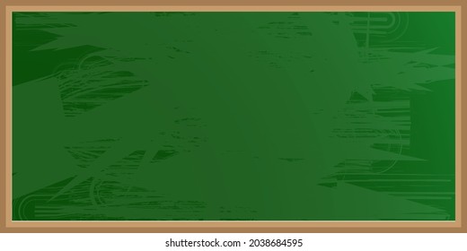 Greenboard background welcoming back to school.
