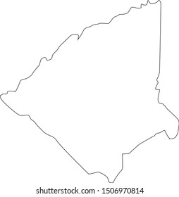 greene map in Tennessee state