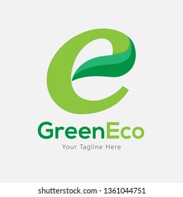 GreenEco icon. GreenEco friendly sign. Vector illustration, flat design. - Vector