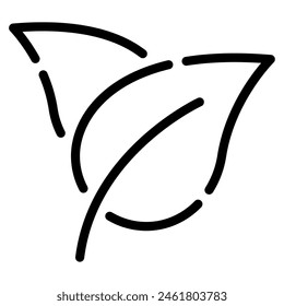 Greenery icon for web, app, infographic, etc