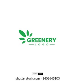 greenery logo, design inspiration vector template for any purpose logo