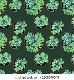 Greenery and succulent, romantic bouquets for wedding invitation or greeting card. Sets of elements on a colored backgrounds. All elements are isolated and editable.