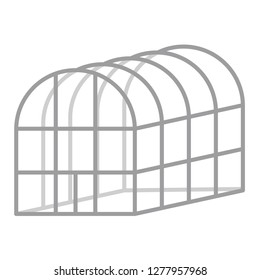 Greenhouse in a farm