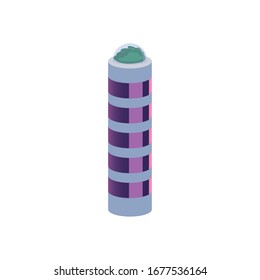 greenhouse fill style icon of Space futuristic cosmos outside universe astronomy adventure and exploration theme Vector illustration
