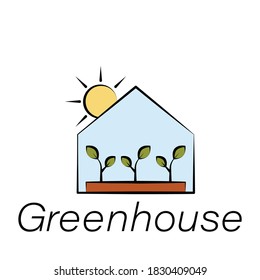 greenhouse hand draw icon. Element of farming illustration icons. Signs and symbols can be used for web, logo, mobile app, UI, UX